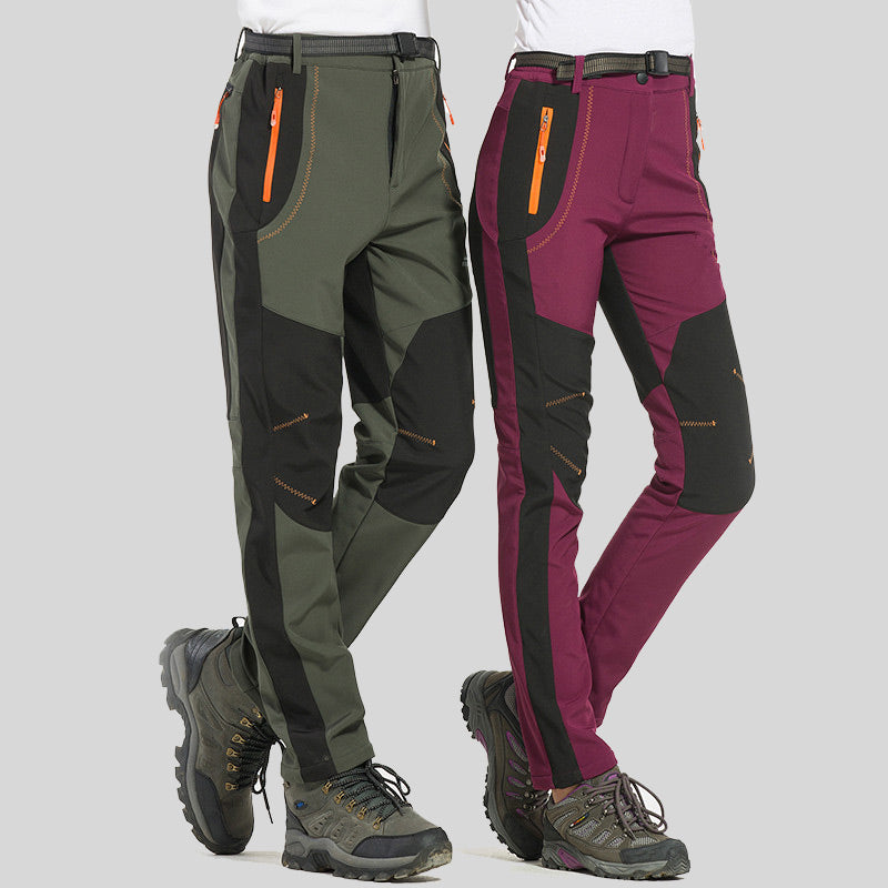 🔥50% off, while stocks last! 🎉 Suitable for men & women 👷‍♂️👷‍♀️Windproof Waterproof Warm Elastic Waist Hiking Pants