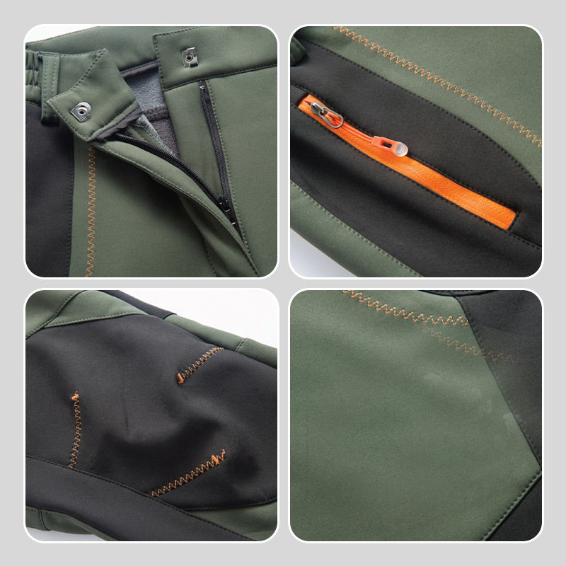 🔥50% off, while stocks last! 🎉 Suitable for men & women 👷‍♂️👷‍♀️Windproof Waterproof Warm Elastic Waist Hiking Pants