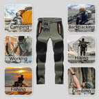 🔥50% off, while stocks last! 🎉 Suitable for men & women 👷‍♂️👷‍♀️Windproof Waterproof Warm Elastic Waist Hiking Pants