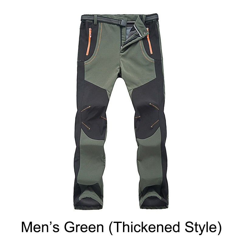 🔥50% off, while stocks last! 🎉 Suitable for men & women 👷‍♂️👷‍♀️Windproof Waterproof Warm Elastic Waist Hiking Pants
