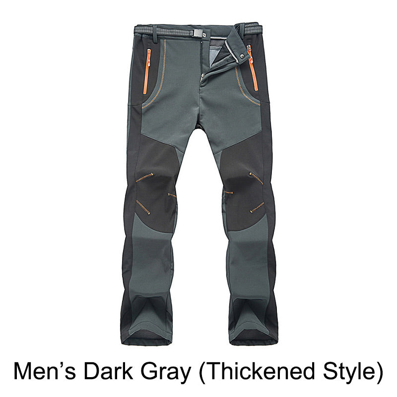 🔥50% off, while stocks last! 🎉 Suitable for men & women 👷‍♂️👷‍♀️Windproof Waterproof Warm Elastic Waist Hiking Pants