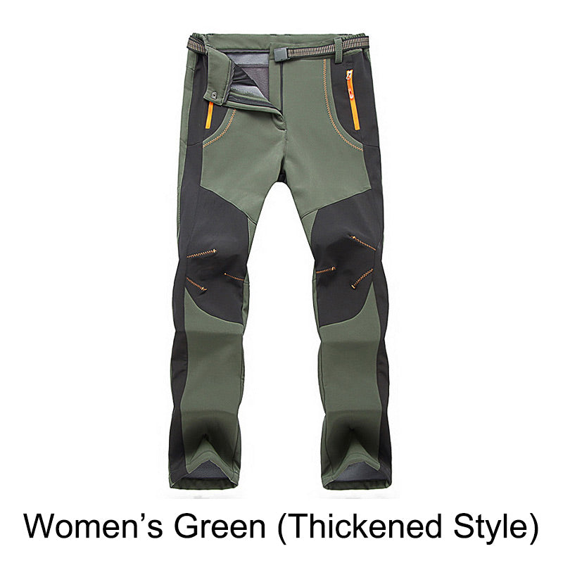 🔥50% off, while stocks last! 🎉 Suitable for men & women 👷‍♂️👷‍♀️Windproof Waterproof Warm Elastic Waist Hiking Pants
