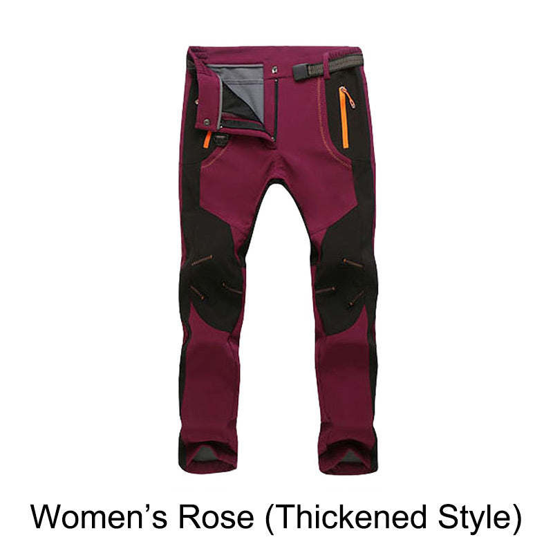 🔥50% off, while stocks last! 🎉 Suitable for men & women 👷‍♂️👷‍♀️Windproof Waterproof Warm Elastic Waist Hiking Pants