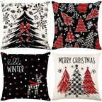 🏭Factory direct-50% discount🔥🔥 Cute Christmas Print Pillow Cover🎄✨ Spruce Up Your Christmas Vibe! ✨🎄