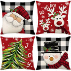 🏭Factory direct-50% discount🔥🔥 Cute Christmas Print Pillow Cover🎄✨ Spruce Up Your Christmas Vibe! ✨🎄