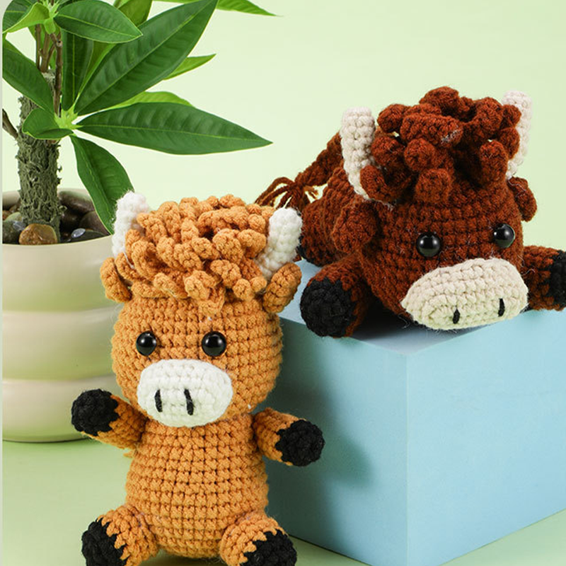 🏭Factory direct-50% discount🔥🔥DIY Hand-Knitted Animal Kit for Beginner