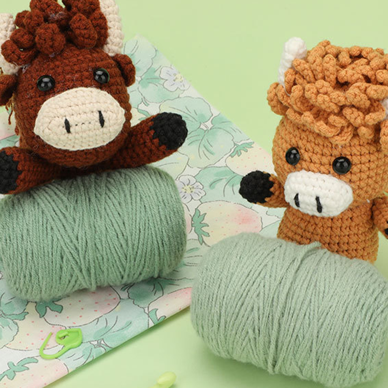 🏭Factory direct-50% discount🔥🔥DIY Hand-Knitted Animal Kit for Beginner