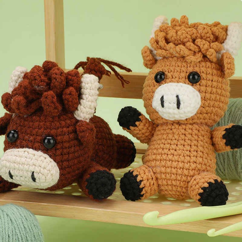 🏭Factory direct-50% discount🔥🔥DIY Hand-Knitted Animal Kit for Beginner