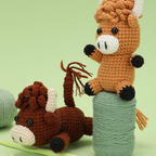 🏭Factory direct-50% discount🔥🔥DIY Hand-Knitted Animal Kit for Beginner