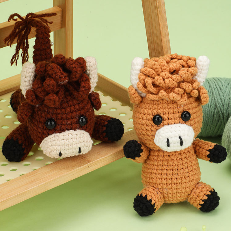 🏭Factory direct-50% discount🔥🔥DIY Hand-Knitted Animal Kit for Beginner