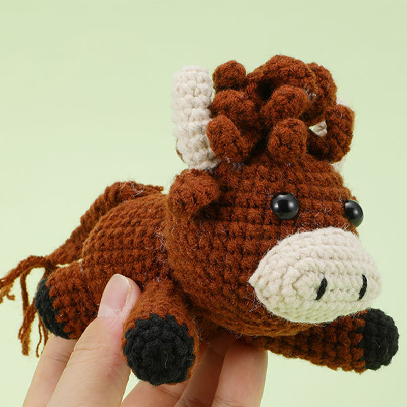 🏭Factory direct-50% discount🔥🔥DIY Hand-Knitted Animal Kit for Beginner