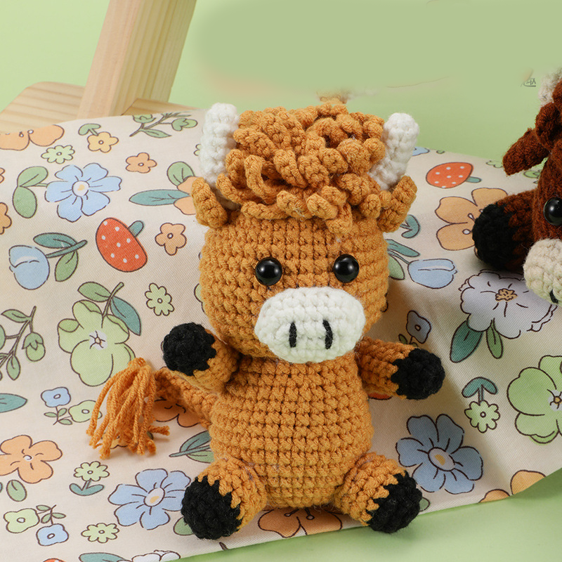🏭Factory direct-50% discount🔥🔥DIY Hand-Knitted Animal Kit for Beginner