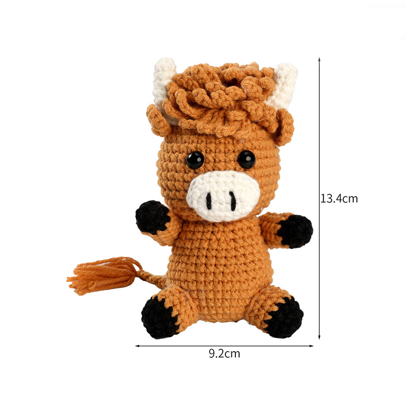 🏭Factory direct-50% discount🔥🔥DIY Hand-Knitted Animal Kit for Beginner
