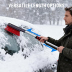 🔥50% off, while stocks last! 🎉Dual Head Snow Broom with Ice Scraper for Car